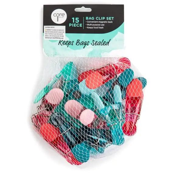 15pc MAGNETIC BAG CLIPS