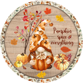 #27 Pumpkin Spice Sign,  Wreath Sign, Wreath Center, Wreath Attachment