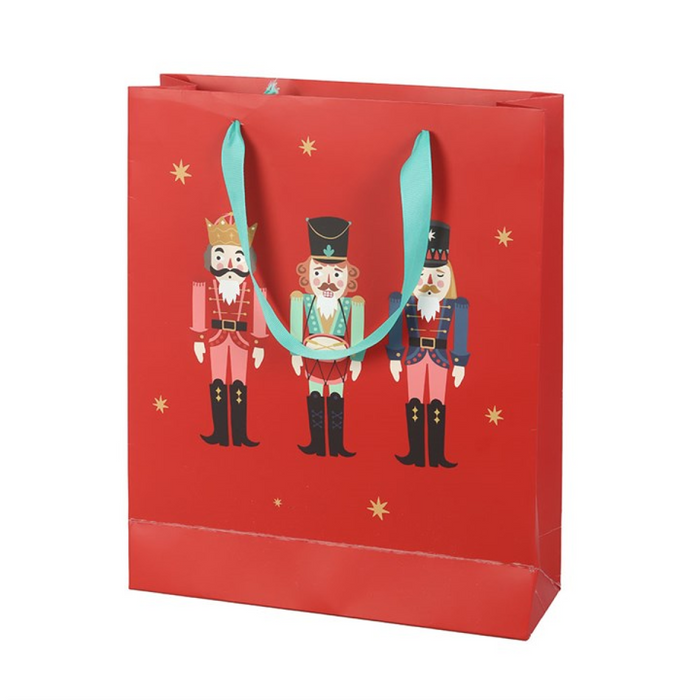 33cm Red Nutcracker Gift Bag