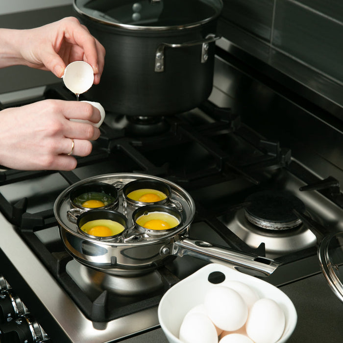 4 EGG POACHER SET