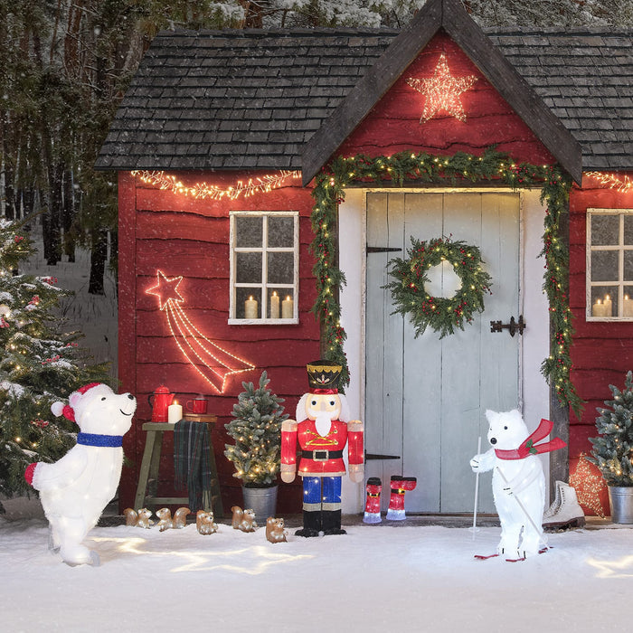 91cm Nutcracker Light Up Christmas Figure