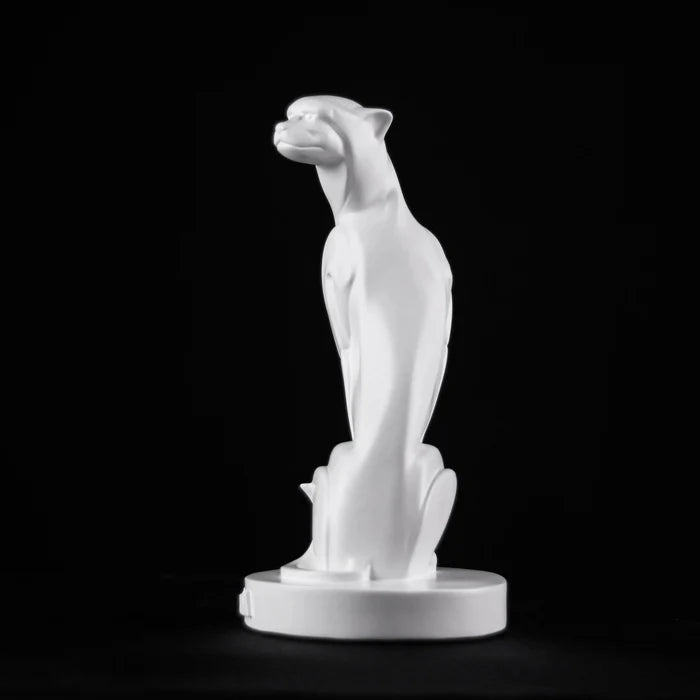 Abstract Art Sitting Panther Figurine theartarium