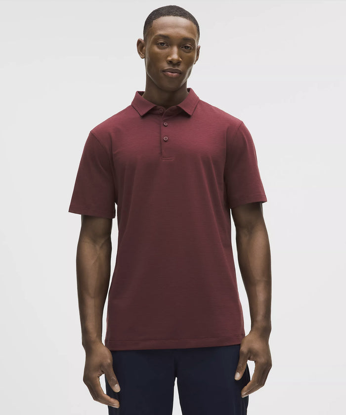 Acacia lululemon Evolution Short-Sleeve Polo - Wineberry