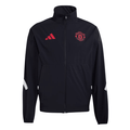 adidas Manchester United Z.N.E. Anthem Jacket 25/26 (Black) | SoccerWearhouse