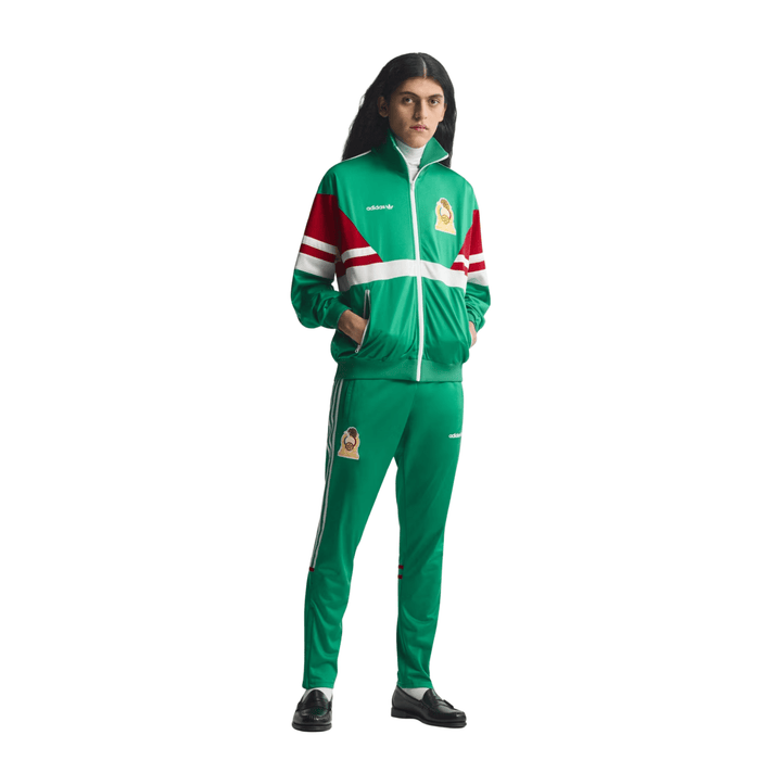 adidas Men's Mexico 86 Retro Track Top Jacket (Green) | SoccerWearhouse