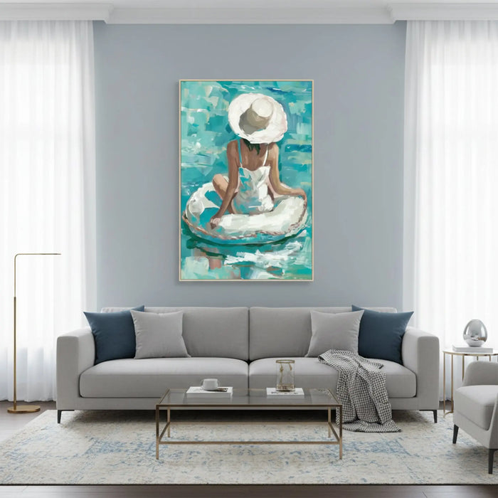 Adrift in the Blue