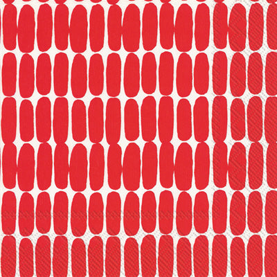 ALKU RED LUNCH NAPKIN