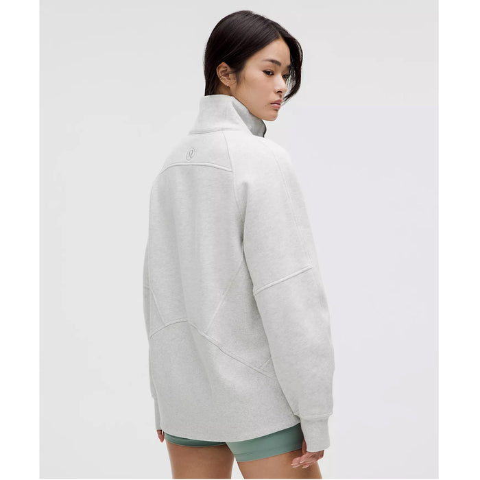 Alpha Chi Omega ALUMNA lululemon Scuba Oversized Funnel-Neck Half Zip Long