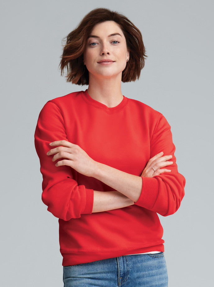Alpha Chi Omega Crewneck Sweatshirt - Hearts