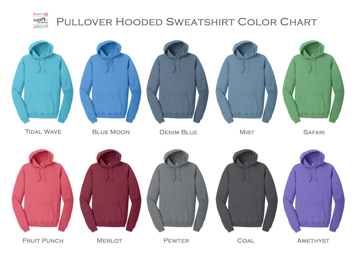 Alpha Chi Omega Hooded Pullover Vintage Sweatshirt