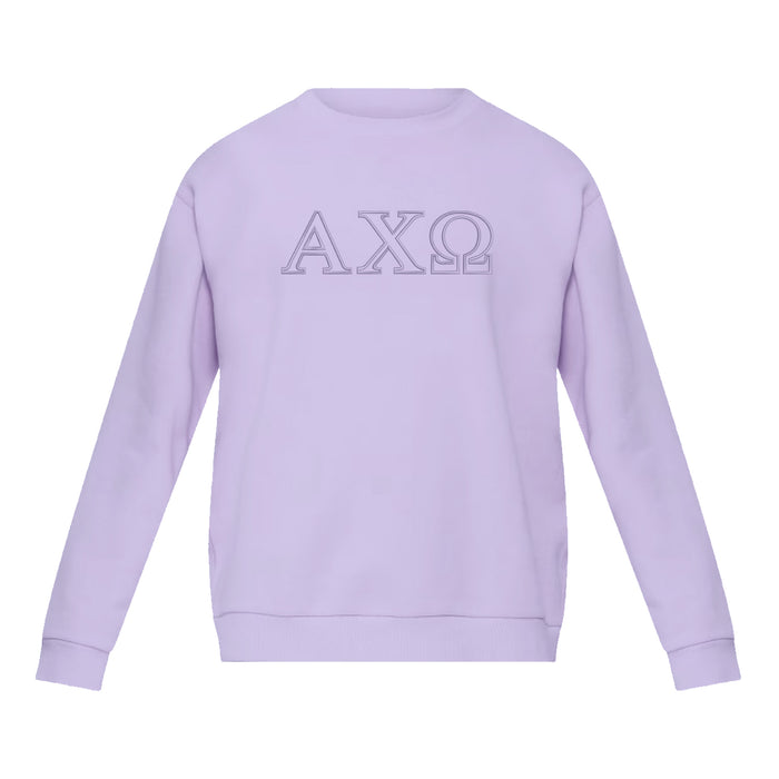 Alpha Chi Omega lululemon Steady State Crew - Lavender Frost