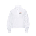 Alpha Chi Omega MOM lululemon Scuba Oversized Funnel-Neck Half Zip - White