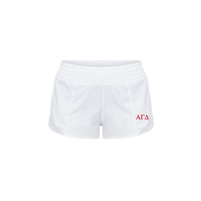 Alpha Gamma Delta lululemon Hotty Hot High-Rise Lined Short 2.5" - White