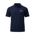 Alpha Gamma Omega lululemon Evolution Short-Sleeve Polo - Nautical Navy