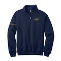 Alpha Gamma Omega Quarter Zip Sweatshirt - CCF