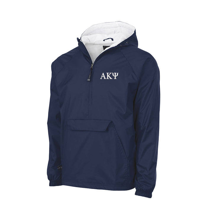 Alpha Kappa Psi Flannel Lined Windbreaker