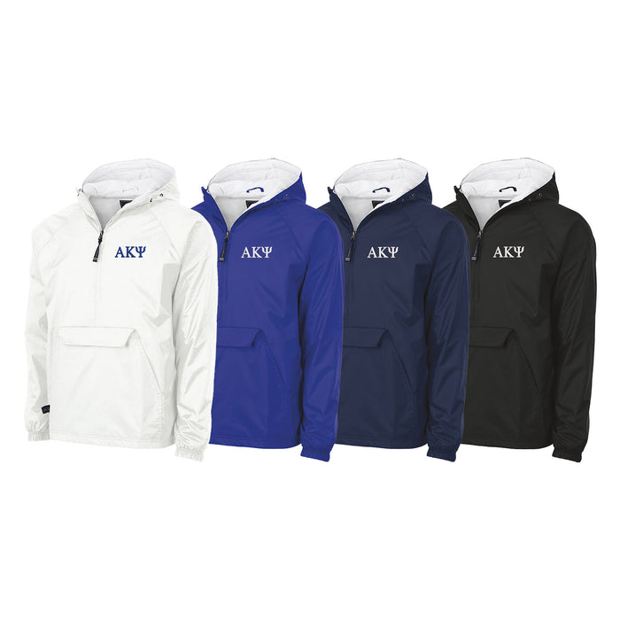 Alpha Kappa Psi Flannel Lined Windbreaker