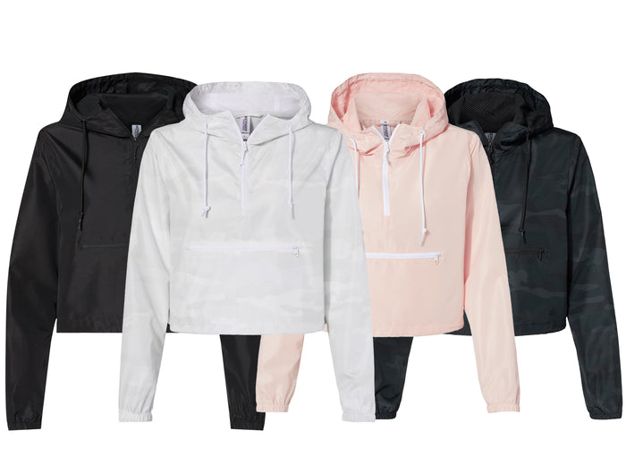 Alpha Omega Epsilon Crop Windbreaker