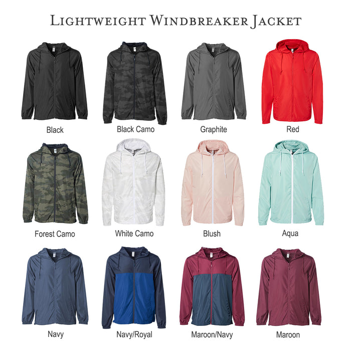 Alpha Omicron Pi Lightweight Windbreaker Jacket