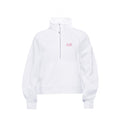 Alpha Phi lululemon Scuba Oversized Funnel-Neck Half Zip - White
