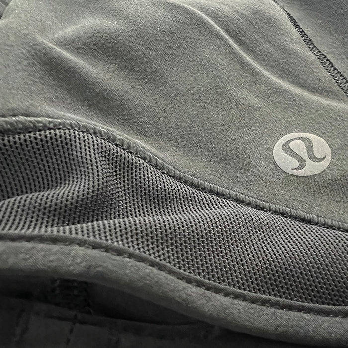 Alpha Sigma Kappa lululemon Hotty Hot High-Rise Lined Short 2.5" - Black