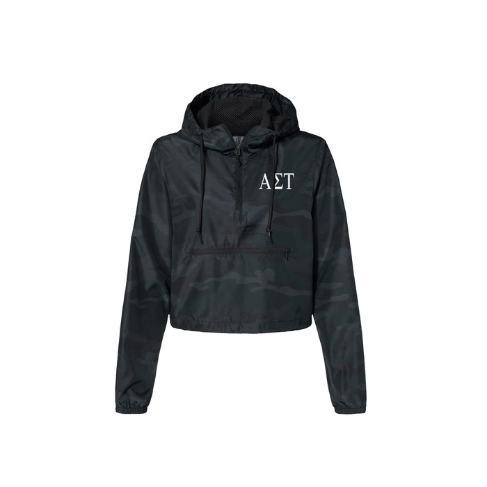 Alpha Sigma Tau Crop Windbreaker