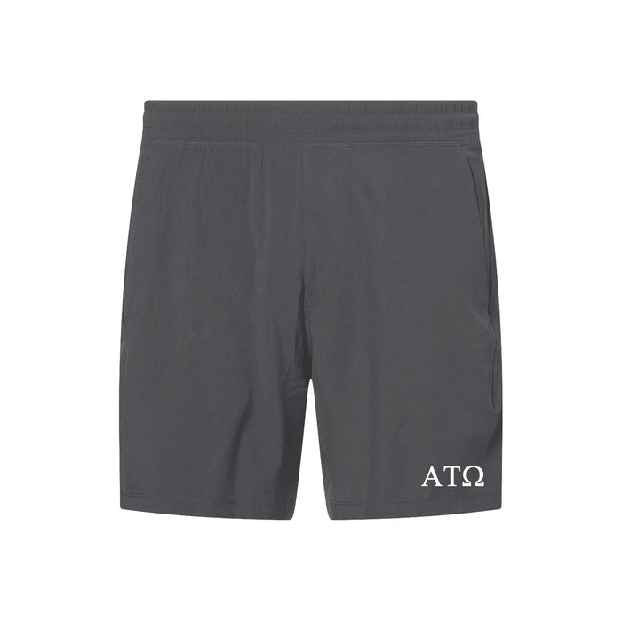 Alpha Tau Omega lululemon Pace Breaker Linerless Short - Onxy Grey 7"