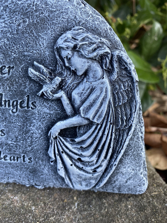 Angel Cemetery Memorial FOREVER WITH THE ANGELS ALWAYS IN OUR HEARTS Garden