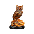 Antique Owl of Wisdom Car Dashboard