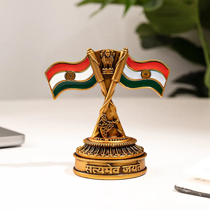 Ashok Stambh and Indian National Flag Combo Artarium