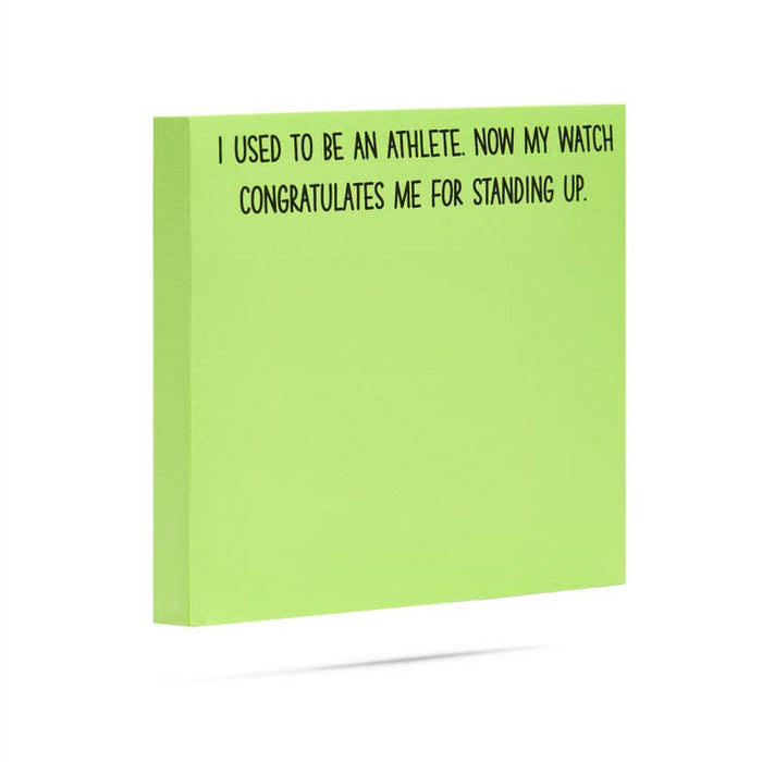 ATHLETE STICKY NOTES