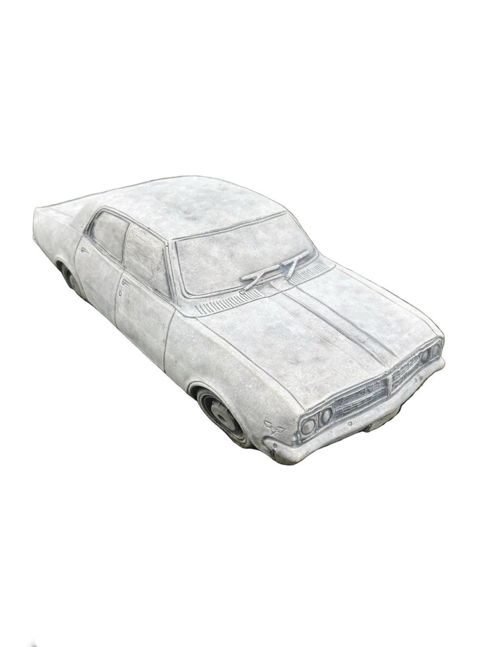 22nice4me Garden Statues HK Brougham concrete car ornament for outdoor garden decor and classic car enthusiasts