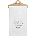 BAD FOR LIVER TEA TOWEL