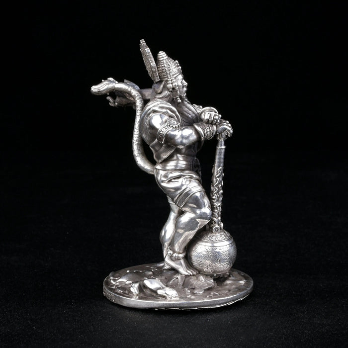 Bahubali Hanuman 35 - 40 Gm 999 Silver theartarium