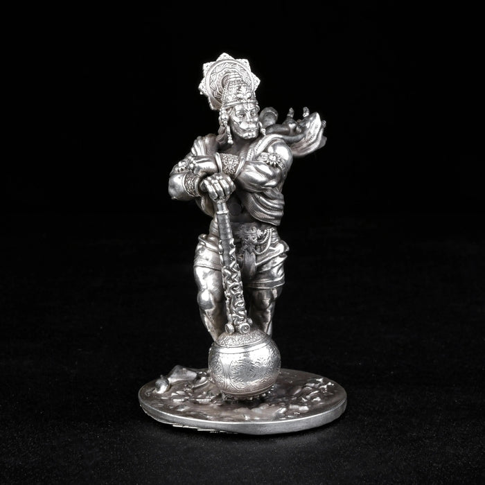 Bahubali Hanuman 35 - 40 Gm 999 Silver theartarium