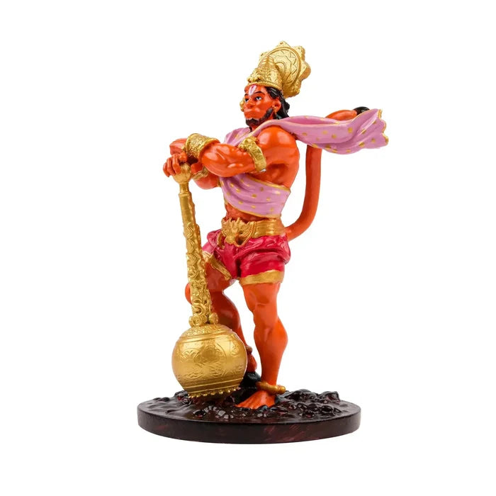 Bahubali Hanuman Idol for Car Dashboard theartarium