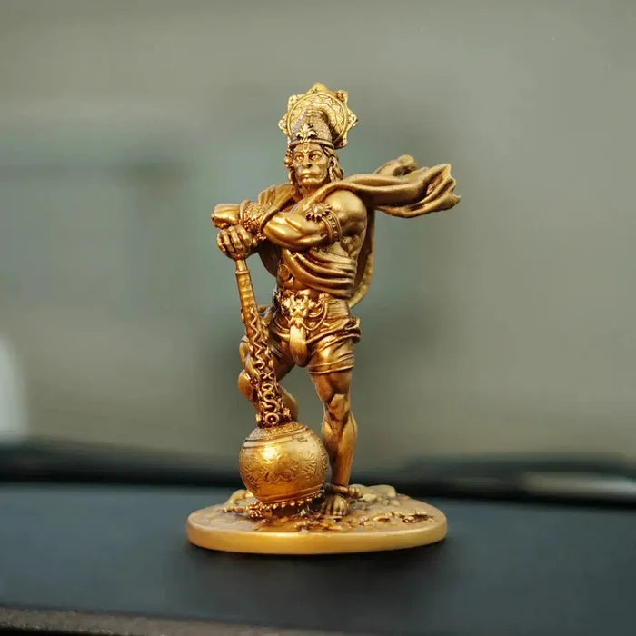 Bahubali Hanuman idol for car dashboard