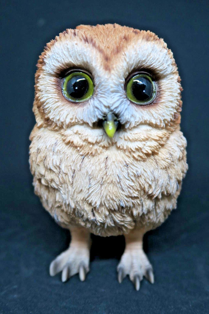 BARN OWL SET OF 2 GARDEN ~STATUE ~ ORNAMENT ~ FIGURINE ~ HOME DECOR FIGURINE