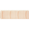 Replacement barograph paper chart for weather station, pressure grid with week days and numbers.