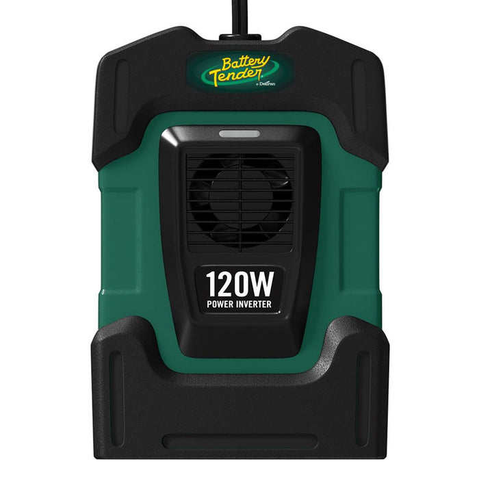Battery Tender 12V Power Inverter - 120W AC Converter, 026-0002-DL-WH