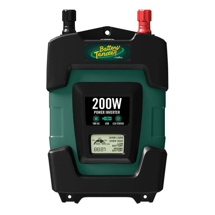 Battery Tender 200 Watt Power Inverter - 12V, 200W, 026-0005-DL-WH