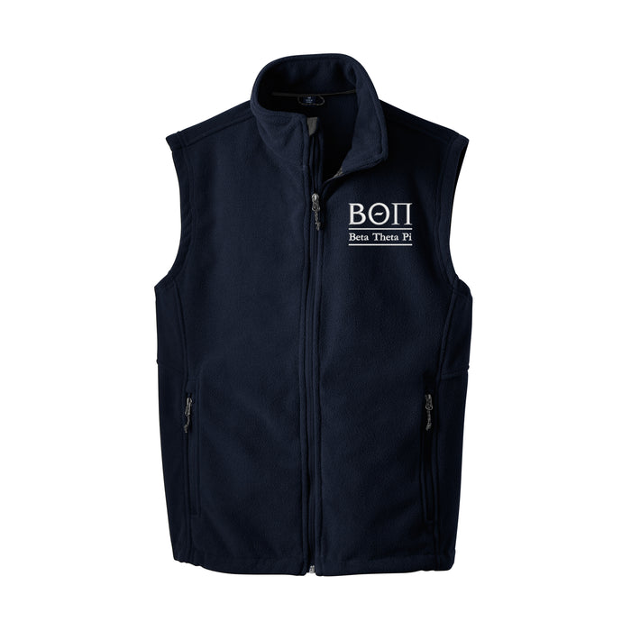 Beta Theta Pi Fleece Vest