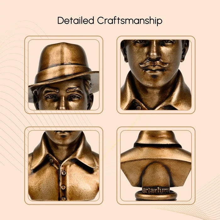 Bhagat Singh Car Dashboard Idol