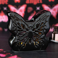 Black Cut-Out Butterfly Oil Burner