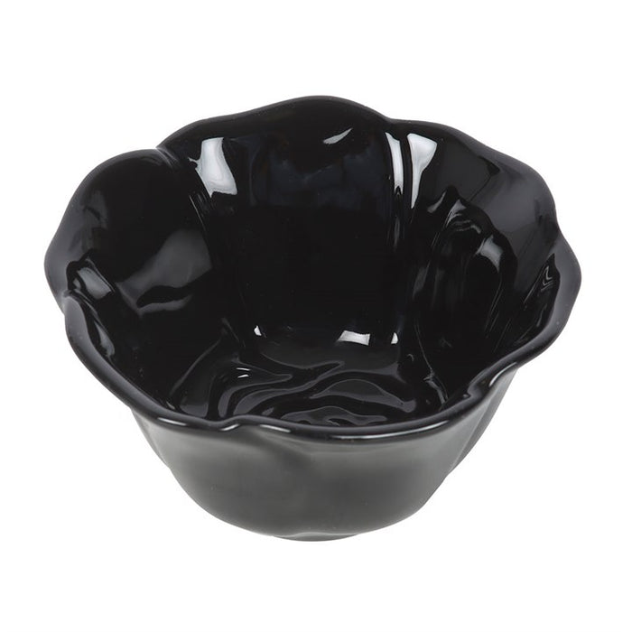Black Rose Trinket Dish