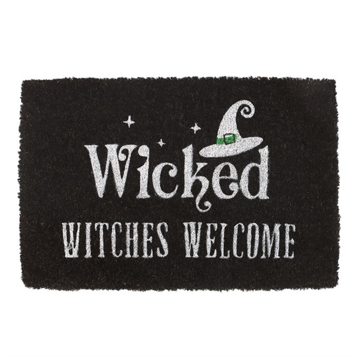 Black Wicked Witches Welcome Doormat