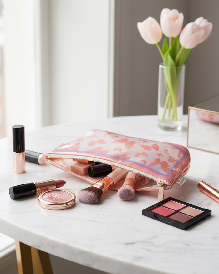 Blush Flight by David Stesner ArtHouse — pink multicolor makeup, alternate view