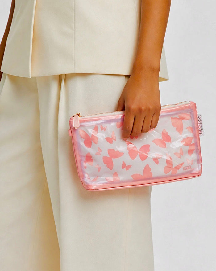 Blush Flight by David Stesner ArtHouse — pink multicolor makeup, styled view