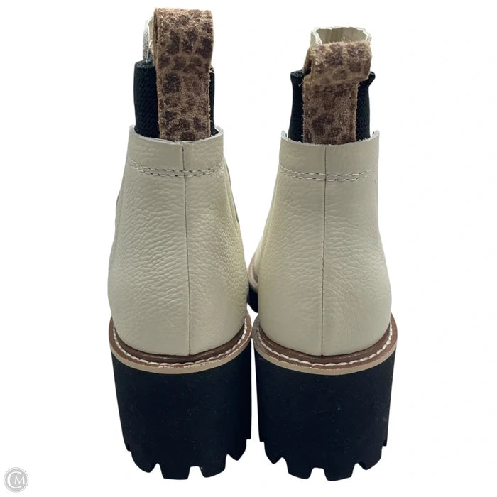 Boots Ankle Heels By Dolce Vita In Cream, Size: 7.5