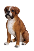 BOXER PUPPY DOG ANIMAL MEMORIAL GARDEN STATUE ORNAMENT FIGURINE HOME DECOR
